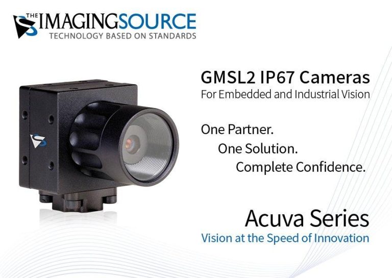 The Imaging Source Announces New Acuva Series: GMSL2 Cameras for ...